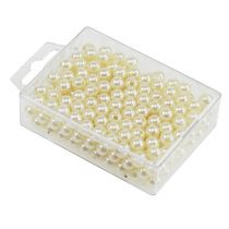 položky Ozdobné korálky champagne Ø8mm 250 ks