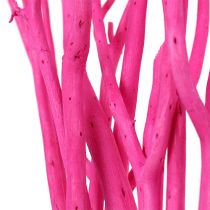 Deko větve Mitsumata 45-60cm růžová 12čl