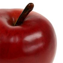 Deco jablko červená, deco ovoce, potravinová atrapa Ø8,5cm