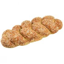 položky Dekorativní chlebový kynutý pletenec se sezamovým potravinářským panákem 30cm