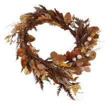 Dekorační girlanda podzimní girlanda, rostlinná girlanda barevné podzimní listí dekorace 195cm