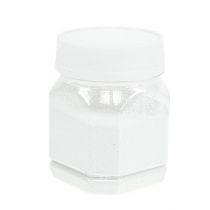 Dekorativní třpytky bílé 115g