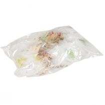 položky Dekorativní kuře velikonoční dekorace na zavěšení dřevěná dekorace V8cm 6 ks