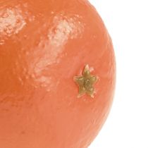 položky Ozdobné oranžové umělé ovoce Oranžové dekorativní ovoce Ø8,5cm V8,5cm