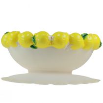 položky Dekorativní mísa mísa na ovoce citron keramická Ø30cm