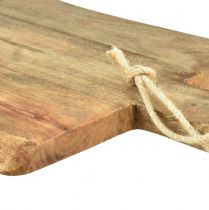 položky Dekorativní prkénko dřevěný tác k zavěšení 70×26cm