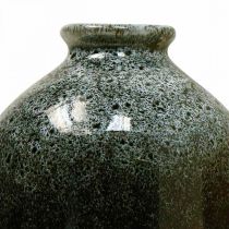 Dekorativní vázy, keramické vázy sada kulaté V9,5cm Ø8cm 3ks