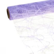 položky Deco fleece běhoun na stůl Sizoweb fialový 30cm 5m