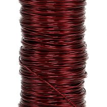 položky Ozdobný smaltovaný drát Ø0,30mm 30g/50m Bordeaux