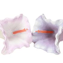 položky Dekorační věšák Bellflower Purple White Ø3,5cm V8cm 6ks