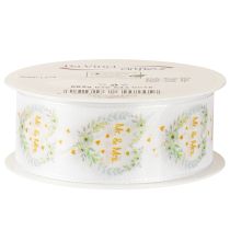 položky Svatební ozdobná saténová stuha „Pan a paní“ pro elegantní dekoraci