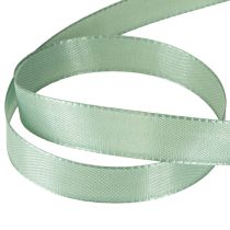 položky Dekorativní stuha taftová stuha dárková stuha zelená šalvějová 15mm 50m