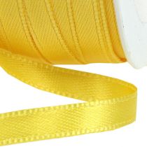 položky Dekorativní dárková stuha žlutá taftová 3mm x 50m