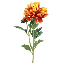 položky Umělé květiny dekorace jiřiny umělé květiny oranžové 62cm