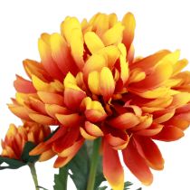 položky Umělé květiny dekorace jiřiny umělé květiny oranžové 62cm