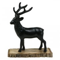 položky Deco Deer Deco Sob Kov Dřevo Černá H25cm