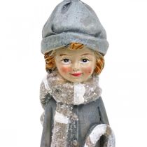 položky Deco figurky zimní dětské figurky dívky H19cm 2ks