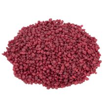 položky Dekorativní granulované červené dekorační kameny 2mm - 3mm 2kg