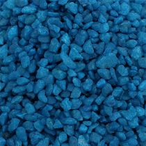 Dekorační granule tmavě modré dekorační kameny 2mm - 3mm 2kg
