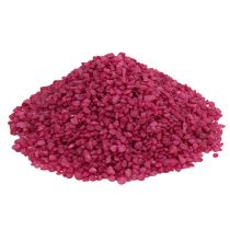 položky Dekorační granule fuchsiové dekorační kameny 2mm - 3mm 2kg