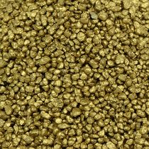 položky Dekorační granule žluté zlato dekorační kameny žluté 2mm - 3mm 2kg