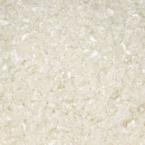 položky Dekorativní granule, skleněné granule, dekorativní písek 1-2 mm, perleť, 2 kg