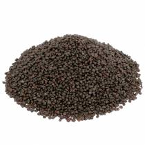 Dekorační granule hnědé ozdobné kameny 2mm - 3mm 2kg