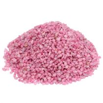 Dekorační granule růžové dekorační kameny 2mm - 3mm 2kg