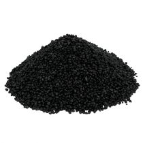 položky Dekorační granule černá 2mm - 3mm 2kg
