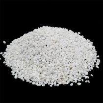 Dekorační granulát bílé dekorační kameny 2mm - 3mm 2kg