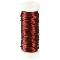 položky Ozdobný smaltovaný drát Ø0,30mm 30g/50m Bordeaux