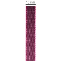 položky Dekorativní stuha, úzká, lesklá taftová stuha na balení dárků, šířka 10 mm, délka 50 m