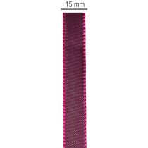 položky Úzká taftová dárková stuha pro kreativní dekorace, šířka 15 mm, délka 50 m