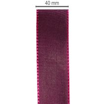 položky Dárková stuha, fialová taftová stuha, elegantně lesklá, šířka 25 mm, délka 50 m