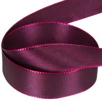 položky Dárková stuha, fialová taftová stuha, elegantně lesklá, šířka 25 mm, délka 50 m