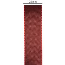 položky Dárková stuha, elegantní a lesklá taftová stuha pro slavnostní příležitosti, šířka 25 mm, délka 50 m