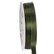 položky Dekorativní stuha, úzká taftová stuha pro kreativní balení dárků, šířka 10 mm, délka 50 m