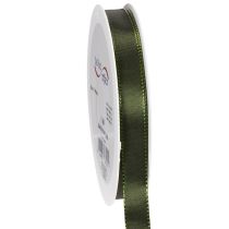 položky Dárková stuha s tkaným okrajem, taftová stuha pro tvoření, šířka 15 mm, délka 50 m