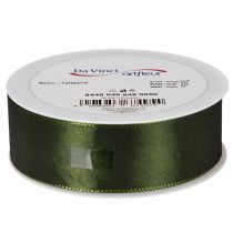 položky Saténová stuha na dárkové balení, taftová stuha, zelená, šířka 40 mm, délka 5 m