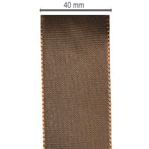 položky Široká taftová dárková stuha, elegantní a lesklá, 40 mm x 50 m