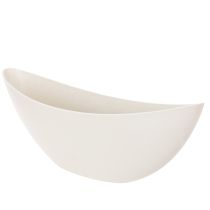položky Dekorativní miska béžová 55,5 cm x 14 cm V17,5 cm 1 kus