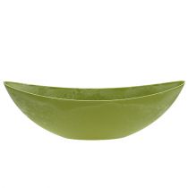 položky Dekorační miska plastová světle zelená 39cm x 13cm H13cm 1 kus