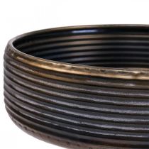 Dekorativní mísa velká mísa kovová starožitný vzhled 30/38/46cm sada 3 ks