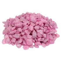 Dekorační kameny 9mm - 13mm růžové 2kg