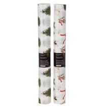 položky Vánoční dekorační látka, prodává se v metráži, šířka 120 cm, 2 kusy