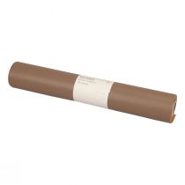 položky Umělá kůže hnědá dekorativní látka kůže běhoun na stůl 33cm×1,35m