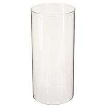 položky Dekorativní váza, květinová váza, skleněná váza, bezbarvá Ø9cm V20cm