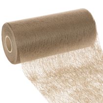 položky Netkaná role na stolní dekorace 24 cm x 25 m v hnědé barvě pro slavnostní stoly