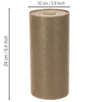 položky Netkaná role na stolní dekorace 24 cm x 25 m v hnědé barvě pro slavnostní stoly