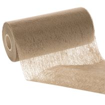 položky Netkaná role na stolní dekorace 24 cm x 25 m v hnědé barvě pro slavnostní stoly